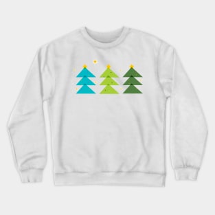 Christmas trees pattern Crewneck Sweatshirt